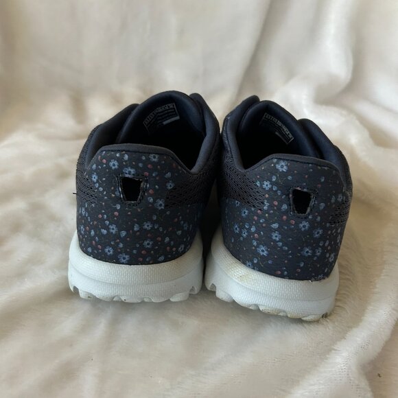 Skechers Goga Mat Slip On Tennis Shoes Womens Size 8.5 Blue Activewear Go Walk - Picture 4 of 6